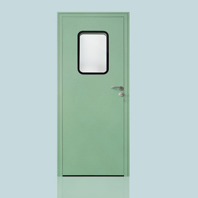 鋼制潔凈門機制板門套式